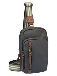 Camel Active Plecak "Bari" w kolorze antracytowym - 11 x 22 x 6 cm rozmiar: onesize. Czarne plecaki Camel Active, bez wzorów, z materiału. Za 72.95 zł.