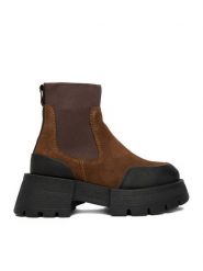 G-Star Raw Sztyblety CEO-WI16-525-05 Brązowy. Brązowe botki damskie G-Star Raw, ze skóry, retro, bez obcasa, na płaskiej podeszwie, bez zapięcia. Za 439.99 zł.