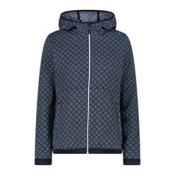 Damska kurtka z kapturem CMP. Niebieskie kurtki damskie CMP, bez wzorów, z kapturem. Za 323.50 zł.