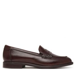 Mokasyny Tamaris. Brązowe mokasyny damskie Tamaris, bez obcasa. Za 379.99 zł.