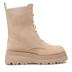 Trapery Jenny Fairy. Brązowe trapery damskie Jenny Fairy, bez zapięcia. Za 143.99 zł.