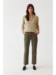 TATUUM Dżinsy - Regular fit - w kolorze khaki rozmiar: 42. Brązowe jeansy damskie TATUUM. Za 167.28 zł.