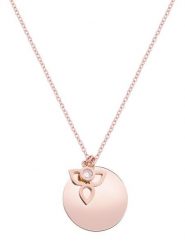 Tamaris Naszyjnik z zawieszką - dł. 45 cm rozmiar: onesize. Czerwone naszyjniki damskie Tamaris, ze stali. Za 130.99 zł.