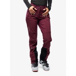 Spodnie softshell damskie Vaude Larice Pants IV. Czerwone spodnie sportowe damskie Vaude, na zimę, s, bez wzorów, z softshellu, narciarskie. Za 518.99 zł.