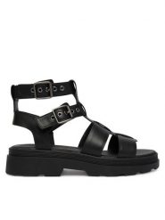 Clarks Sandały Orinoco3 Cove 26186087 Czarny. Czarne sandały damskie Clarks, bez wzorów, ze skóry, bez obcasa, na płaskiej podeszwie, bez zapięcia. Za 389.99 zł.