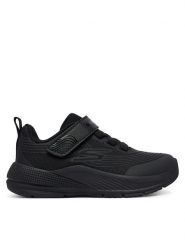Skechers Sneakersy Microspec Advance 403926N/BBK Czarny. Czarne buty sportowe chłopięce Skechers, z materiału, bez zapięcia. Za 129.99 zł.
