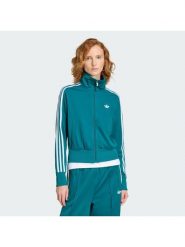 Adidas Bluza Firebird Classic KQ6530 Zielony Regular Fit. Zielone bluzy damskie Adidas, l, bez wzorów, z syntetyku, bez kaptura. Za 328.99 zł.