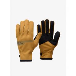 Rękawiczki Black Diamond Everyday Softshell Gloves. Żółte rękawiczki damskie Black Diamond, bez wzorów, z softshellu. Za 154.99 zł.