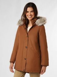 Tommy Hilfiger Parka Kobiety Sztuczne włókno brązowy, XXXL. Brązowe parki damskie Tommy Hilfiger, z włókna, bez kaptura. Za 1,299.95 zł.