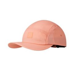Czapka z daszkiem BUFF 5 PANEL GO CAP SOLID. Czerwone czapki z daszkiem damskie Buff, na lato, bez wzorów, z elastanu. Za 172.80 zł.