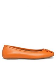 Geox Baleriny D Palmaria D25MUB 000TU C2008 Pomarańczowy. Brązowe balerinki damskie Geox, bez wzorów, ze skóry. Za 209.99 zł.