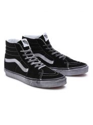 Vans Skórzane sneakersy w kolorze czarnym rozmiar: 44. Czarne obuwie sportowe damskie Vans, za kostkę, bez zapięcia. Za 113.63 zł.
