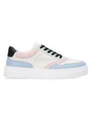 Liu Jo Sneakersy w kolorze kremowo-jasnoróżowo-turkusowym rozmiar: 36. Brązowe obuwie sportowe damskie Liu Jo, bez zapięcia. Za 206.42 zł.