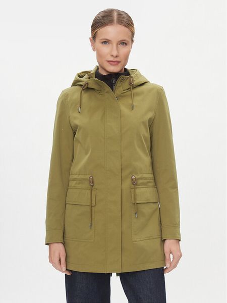 ONLY Parka Louise 15312869 Zielony Regular Fit. Zielone parki damskie Only, s, z syntetyku, bez kaptura. Za 136.99 zł.
