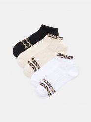 Skarpetki krótkie 5 pack - wielobarwny. Skarpetki damskie Sinsay, bez wzorów. Za 15.99 zł.