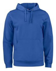 Clique Basic Active Hoody bluza unisex 100% poliester – royal blue. Niebieskie bluzy damskie CLIQUE, m, bez wzorów, z poliesteru, bez kaptura. Za 189.24 zł.