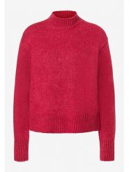 More & More Sweter w kolorze czerwonym rozmiar: 36. Czerwone swetry klasyczne damskie More & More, ze splotem, bez kołnierzyka. Za 149.31 zł.