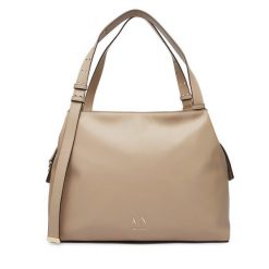 Torebka Armani Exchange. Brązowe torebki klasyczne damskie Armani Exchange, bez dodatków. Za 729.99 zł.