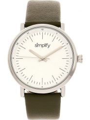 Simplify Zegarek kwarcowy "The 6200" w kolorze srebrno-zielono-kremowym rozmiar: onesize. Zielone, analogowe zegarki damskie Simplify, ze stali. Za 130.99 zł.