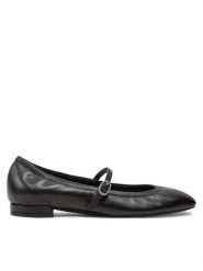 Stuart Weitzman Baleriny Claris Ballet Flat SI573 Czarny. Czarne balerinki damskie Stuart Weitzman, bez wzorów, ze skóry. Za 1,439.00 zł.