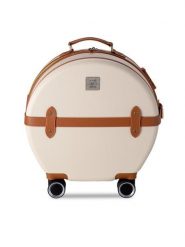 Semi Line Walizka średnia T5670-3 Biały. Białe walizki Semi-line, bez wzorów, z tworzywa sztucznego, średnie. Za 279.99 zł.