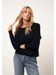 Just Cashmere Kaszmirowy sweter "Rebecca" w kolorze granatowym rozmiar: XXL. Niebieskie swetry klasyczne damskie Just Cashmere, xxl, z kaszmiru, bez kołnierzyka. Za 322.14 zł.