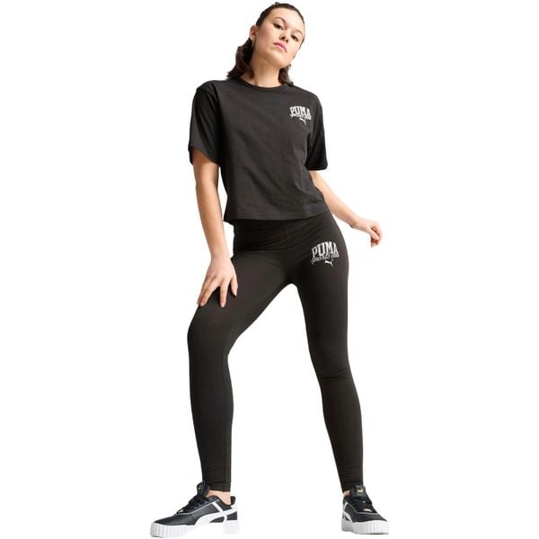Damskie legginsy Puma Class High Waist. Czarne legginsy damskie Puma, bez wzorów. Za 190.00 zł.