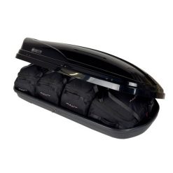 Torby Do Boksu Dachowego Modula Wego 450 4Szt Kjust. Czarne torby podróżne KJUST, bez wzorów. Za 796.00 zł.