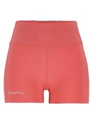 Craft Szorty sportowe "ADV Essence Hot" w kolorze czerwonym rozmiar: S. Czerwone spodenki sportowe damskie Craft, s, bez wzorów, outdoorowe. Za 82.99 zł.