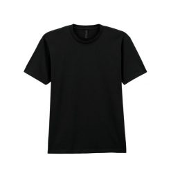 Koszulka Unisex Dla Dorosłych Softstyle Midweight. Czarne bluzki damskie GILDAN, xl, bez wzorów, sportowe, bez kołnierzyka, bez ramiączek. Za 55.99 zł.