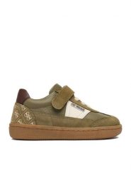 Guess Sneakersy EO-CI12-3210-03(III)CH Khaki. Brązowe buty sportowe chłopięce Guess, ze skóry, bez zapięcia. Za 189.99 zł.