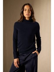 Perfect Cashmere Kaszmirowy golf "Carrick" w kolorze granatowym rozmiar: L. Niebieskie golfy damskie Perfect Cashmere, l, bez wzorów, z kaszmiru, bez ramiączek. Za 322.14 zł.