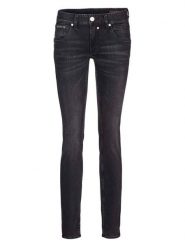 Herrlicher Dżinsy - Slim fit - w kolorze antracytowym rozmiar: W31. Czarne jeansy damskie Herrlicher. Za 202.03 zł.