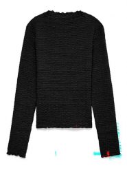 Vero Moda Koszulka w kolorze czarnym rozmiar: XS. Czarne bluzki damskie Vero Moda, xs, bez wzorów, bez kołnierzyka, bez ramiączek. Za 89.95 zł.