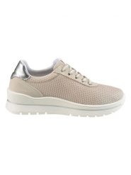 Heine Sneakersy w kolorze srebrno-beżowym rozmiar: 40. Brązowe obuwie sportowe damskie Heine, bez zapięcia. Za 100.99 zł.
