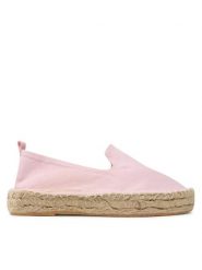 Jenny Fairy Espadryle H050721-01 Różowy. Czerwone espadryle damskie Jenny Fairy, bez wzorów, z materiału, bez obcasa. Za 119.99 zł.