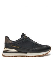 MICHAEL Michael Kors Sneakersy Nova Trainer 43R5NOFS1L Czarny. Czarne obuwie sportowe damskie MICHAEL Michael Kors, ze skóry, bez zapięcia. Za 489.99 zł.