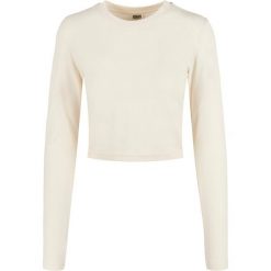 Damska koszulka z długim rękawem Urban Classics organic (GT). Białe koszulki damskie Urban Classics, bez wzorów, bez kołnierzyka, bez ramiączek. Za 160.50 zł.