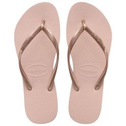Klapki Havaianas Model 4000030 Kolor Brąz. Brązowe klapki damskie Havaianas, bez wzorów, z gumy, bez obcasa, bez zapięcia. Za 106.00 zł.