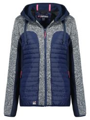 ANAPURNA Kurtka hybrydowa "Taquana" w kolorze niebiesko-szarym rozmiar: M. Niebieskie kurtki damskie ANAPURNA, m, bez wzorów, bez kaptura. Za 165.99 zł.