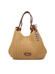 DKNY Torebka Paula R61AOE49 Brązowy. Brązowe torebki klasyczne damskie DKNY, z syntetyku, bez dodatków. Za 659.99 zł.