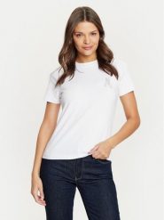 Marciano Guess T-Shirt 4BGI15 6008A Biały Regular Fit. Białe t-shirty damskie Marciano Guess, s, z aplikacjami, z bawełny, bez kołnierzyka. Za 179.99 zł.