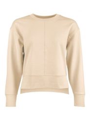 Nur Die Bluza w kolorze beżowym rozmiar: 44/46. Brązowe bluzy damskie Nur Die, bez wzorów, bez kaptura. Za 79.03 zł.