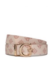 Guess Pasek Damski Masie (PA) Belts BW9078 P4130 Różowy. Czerwone paski damskie Guess, z aplikacjami, ze skóry. Za 139.99 zł.