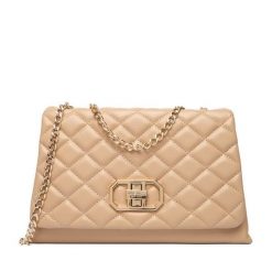 Torebka Nine West. Brązowe torebki wieczorowe damskie Nine West, bez wzorów, bez dodatków. Za 199.99 zł.