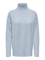 ONLY Sweter "Gabriel" w kolorze błękitnym rozmiar: XS. Niebieskie swetry klasyczne damskie Only, xs, bez kołnierzyka. Za 43.88 zł.