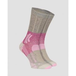 Skarpety trekkingowe damskie X-Socks Trek Path 4.0. Fioletowe skarpetki damskie X Socks, bez wzorów. Za 129.99 zł.
