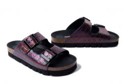 DR. BRINKMANN 700708-01 schwarz-multi, klapki damskie. Klapki damskie Dr. Brinkmann, bez wzorów, bez obcasa, bez zapięcia. Za 309.90 zł.