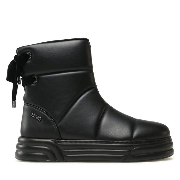 Trzewiki Liu Jo. Czarne botki damskie Liu Jo, bez obcasa, na płaskiej podeszwie, bez zapięcia. Za 589.99 zł.