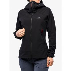 Kurtka softshell damska Mountain Equipment Frontier Hooded Jacket. Czarne kurtki damskie MOUNTAIN EQUIPMENT, s, bez wzorów, z softshellu, bez kaptura. Za 692.99 zł.